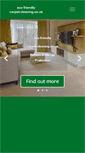 Mobile Screenshot of ecofriendlycarpetcleaning.co.uk